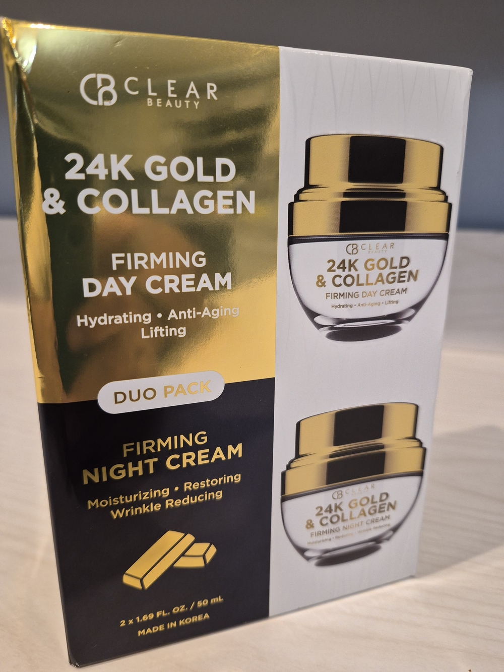 24K Gold & Collagen Firming Day Cream – Gold